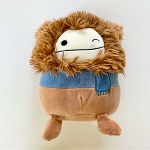 Squishmallows Benny The Bigfoot with Blue Scarf Plush Toy